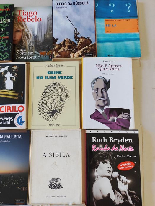 Lote de livros de autores portugueses (Alves Redol / Tiago Rebelo)
