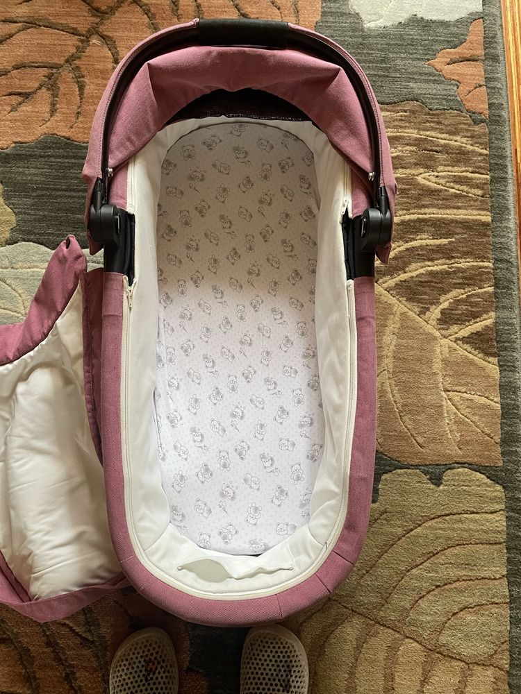 Gondola do Cybex balios S/lux kolor magnolia pink