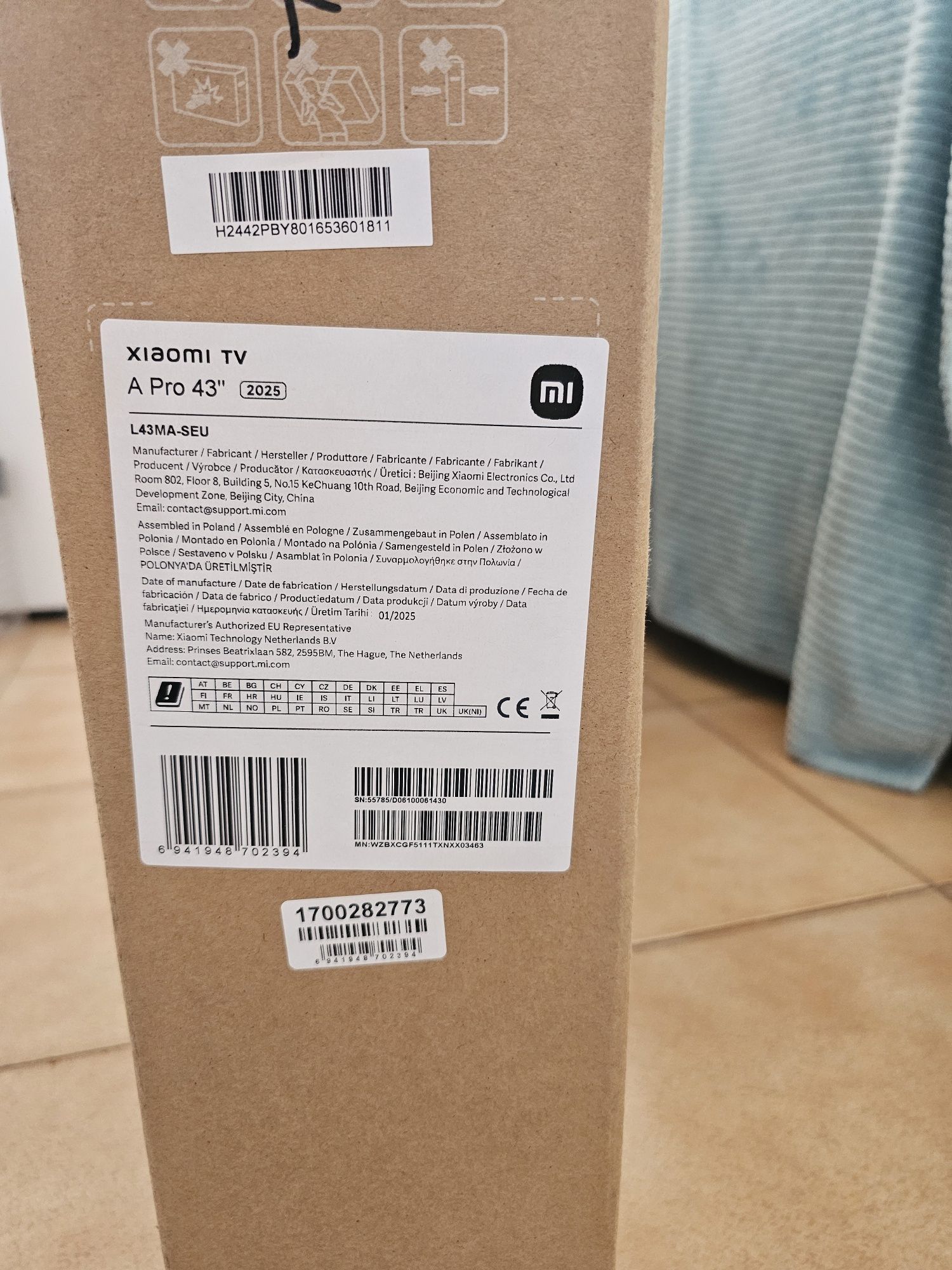Tv Xiaomi A Pro 43"