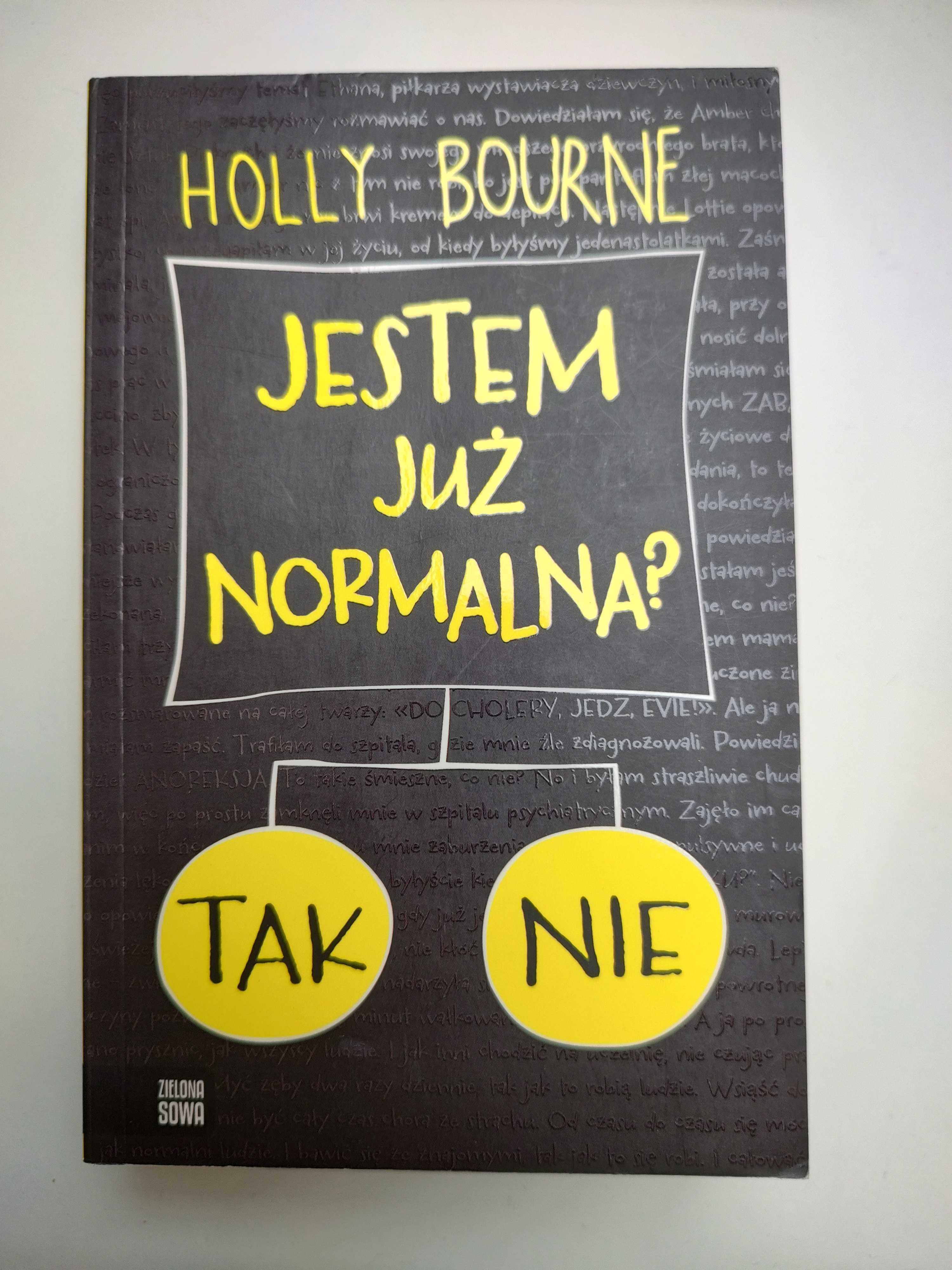 książka "Jestem już normalna?" Holly Bourne