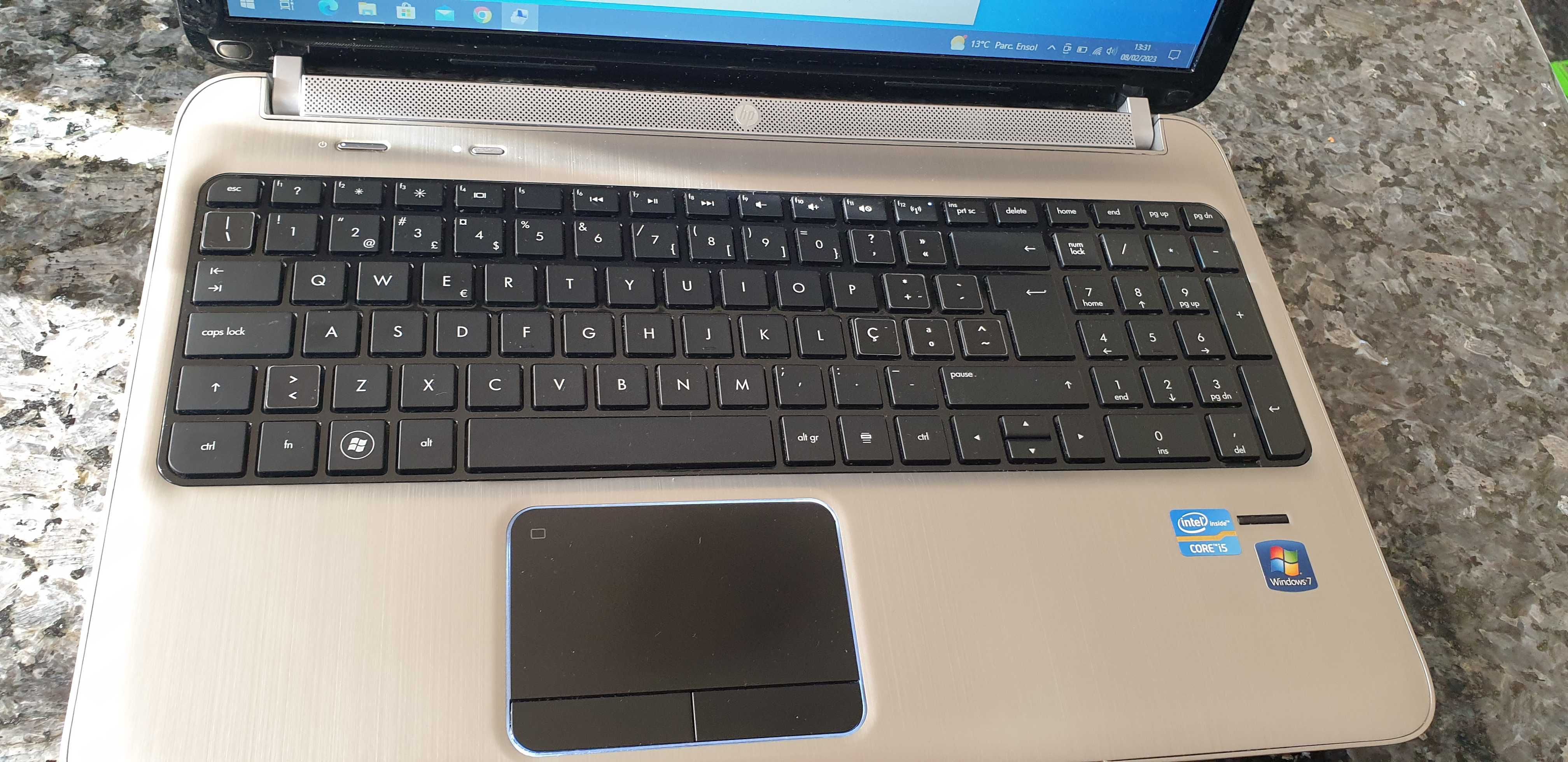 Vendo portátil hp dv6 i5 como novo