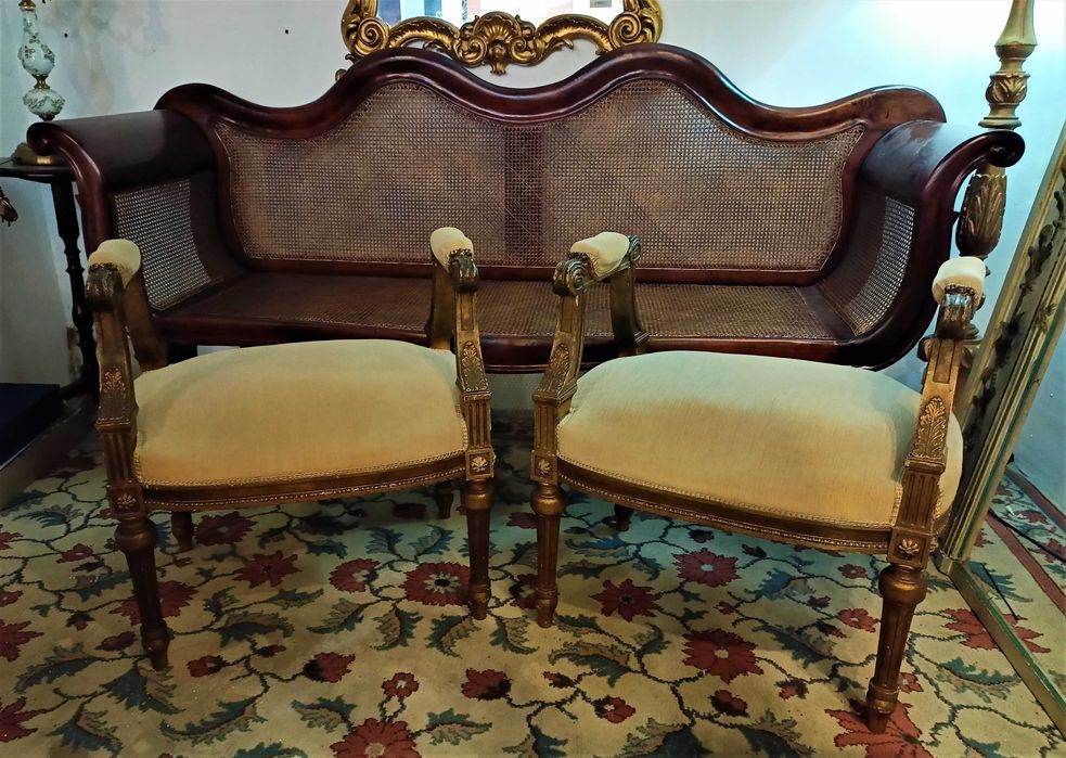 Par de Banquetas Portuguesas