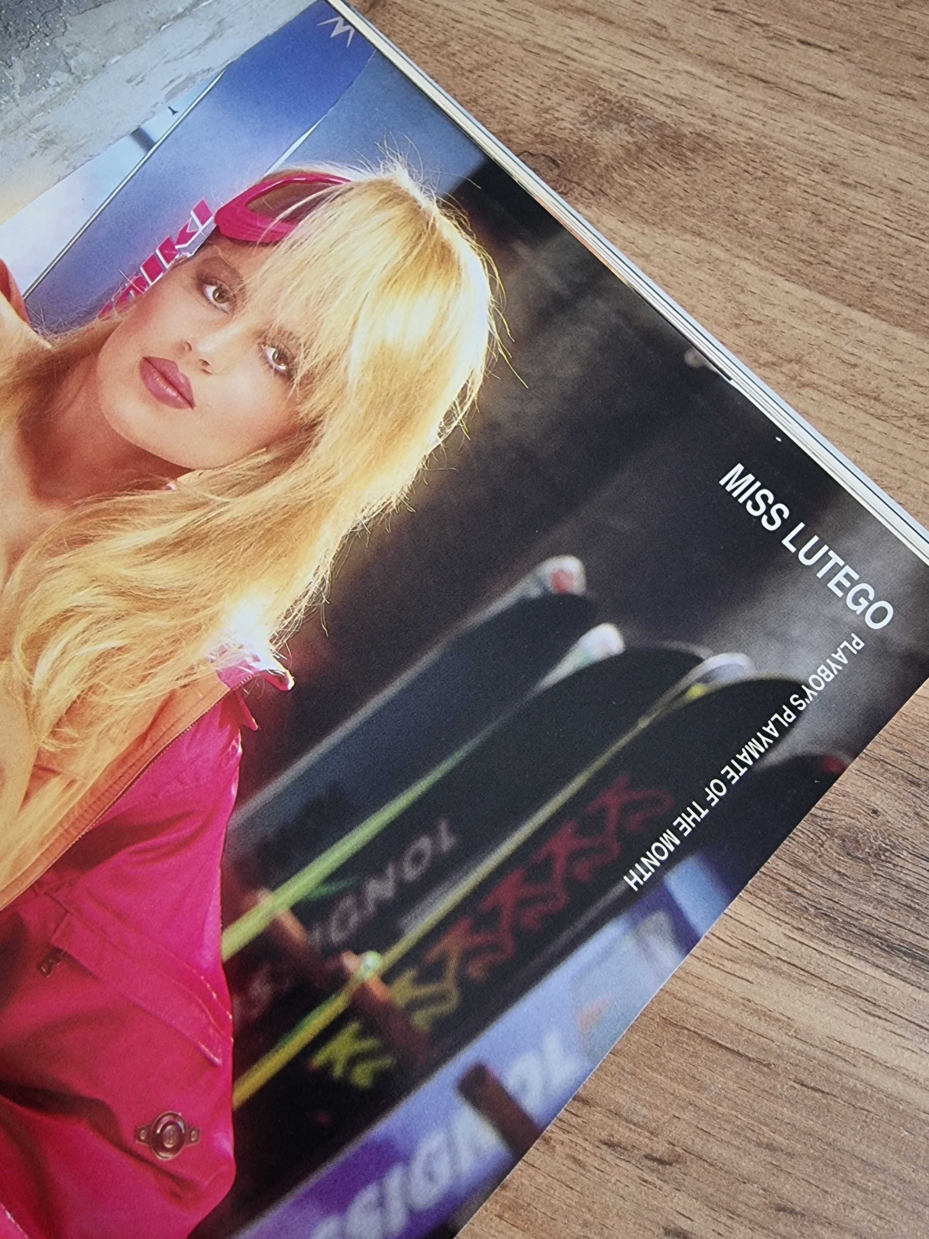 Playboy 2/1993 Morgan Fox (rozkładówka), Bagsik i Gąsiorowski (Art B)