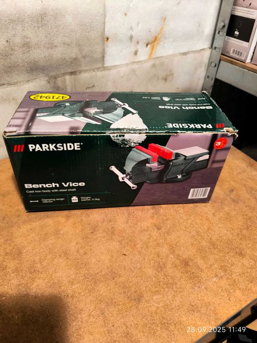 Imadło ślusarskie Parkside 100 mm – nowe w pudełku