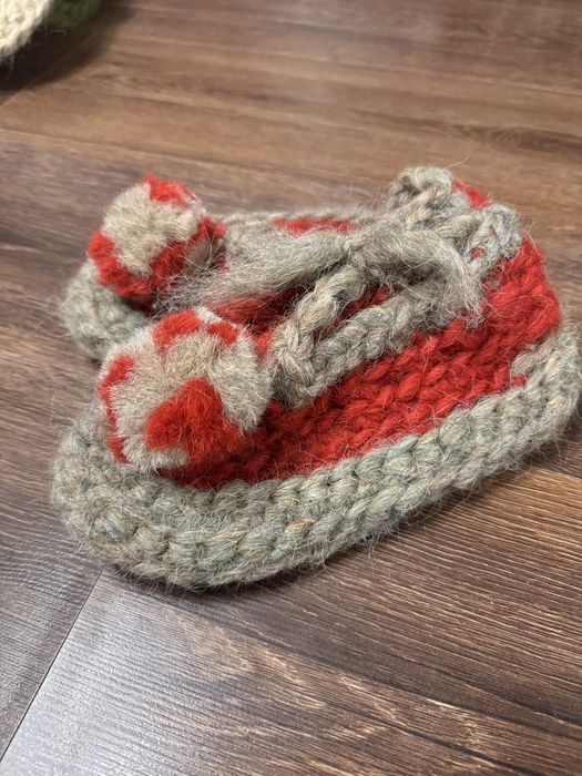 Капці вовняні, тапочки, чуні