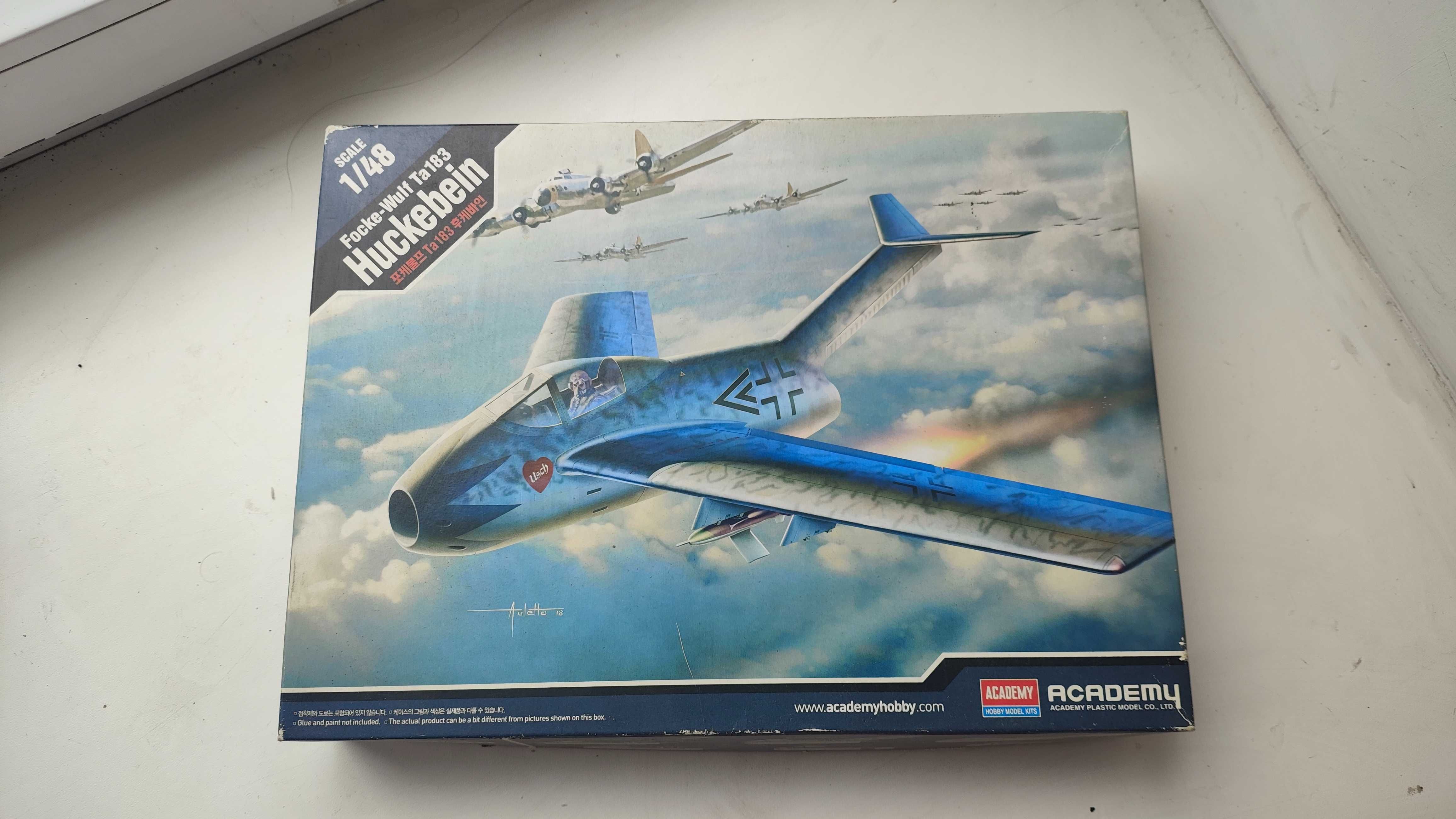 Збірна модель - Focke-Wulf Ta-183 ​Huckebein (Academy 12327) 1/48