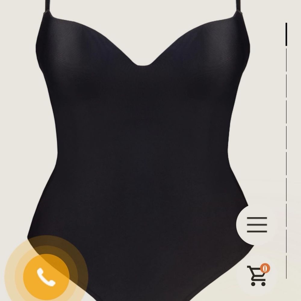 Боді Fox Lingerie Slim Black push up