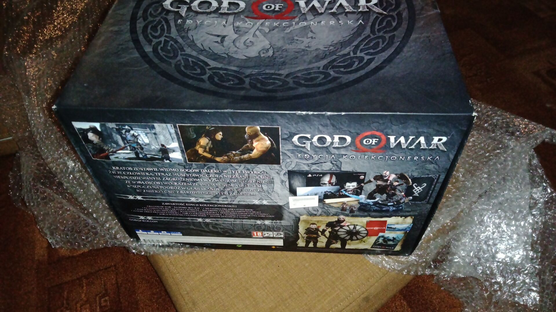 God of war ps4  edycja kolekcjonerska