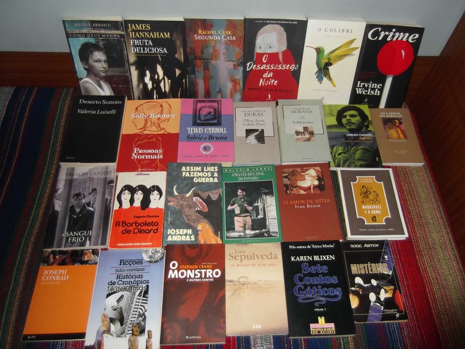 Livros traduzidos de autores estrangeiros