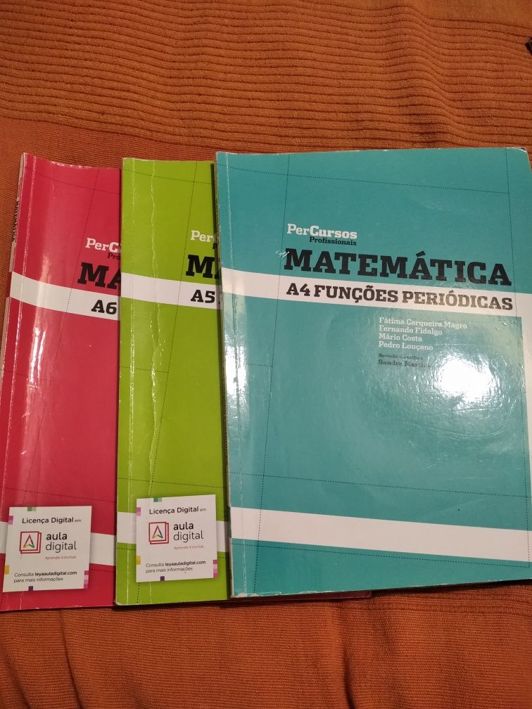 Livros de Matemática Ensino Profissional 12º