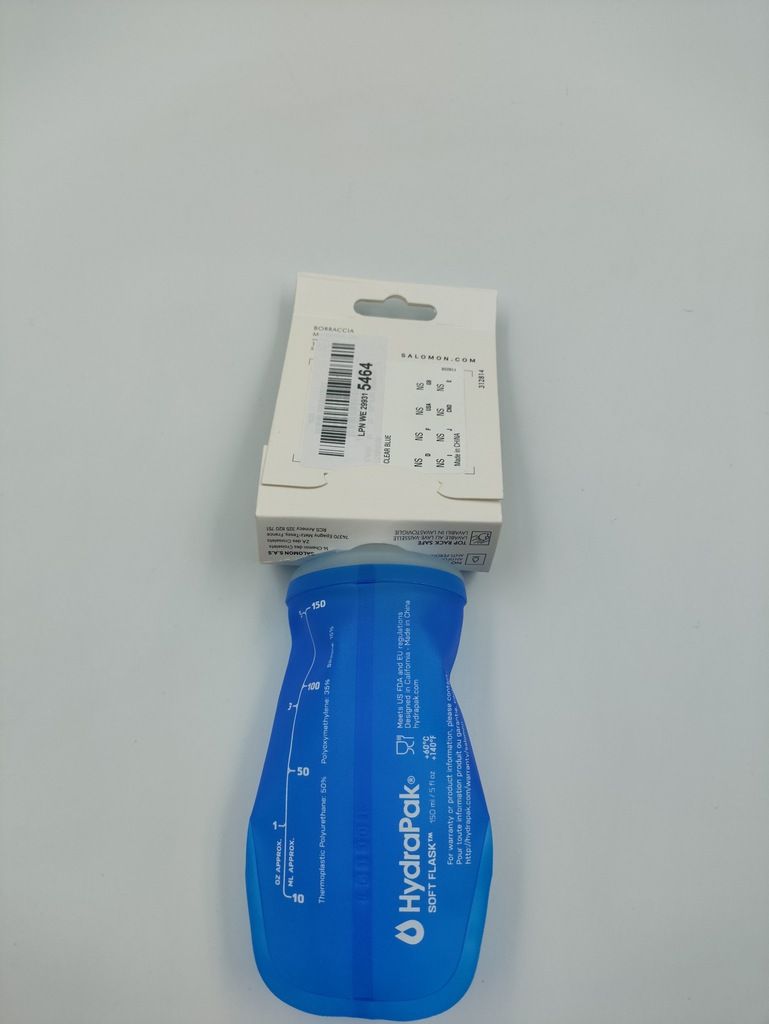 Bidon Salomon Soft Flask 150 ml niebieski niekompletny