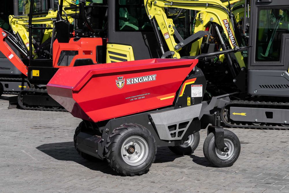 Taczka Elektryczna Kingway WE500 wozidło kołowe