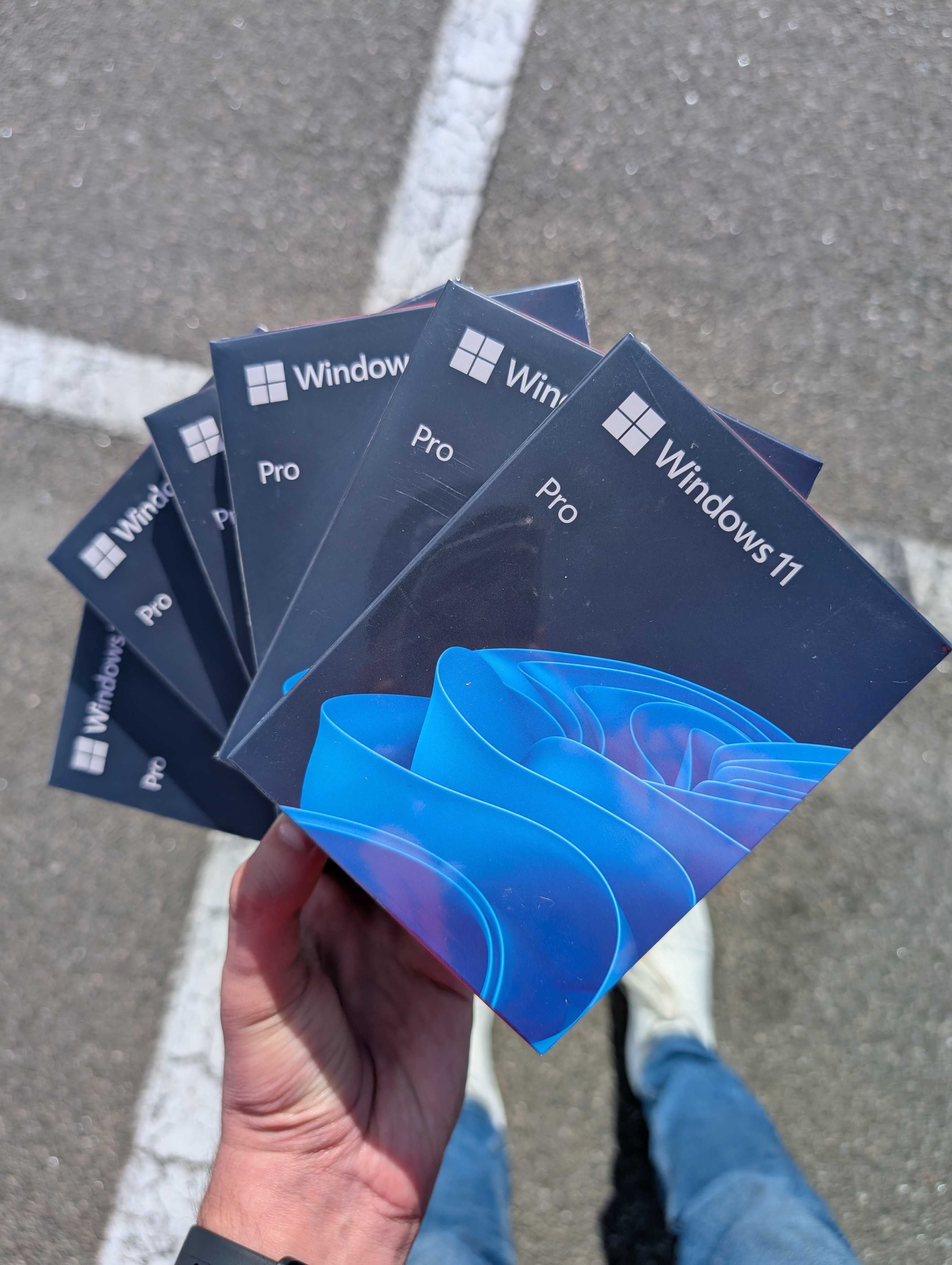 Боксова Windows 11 Pro BOX Лицензия Коробка Виндовс 11 Про Віндовс USB