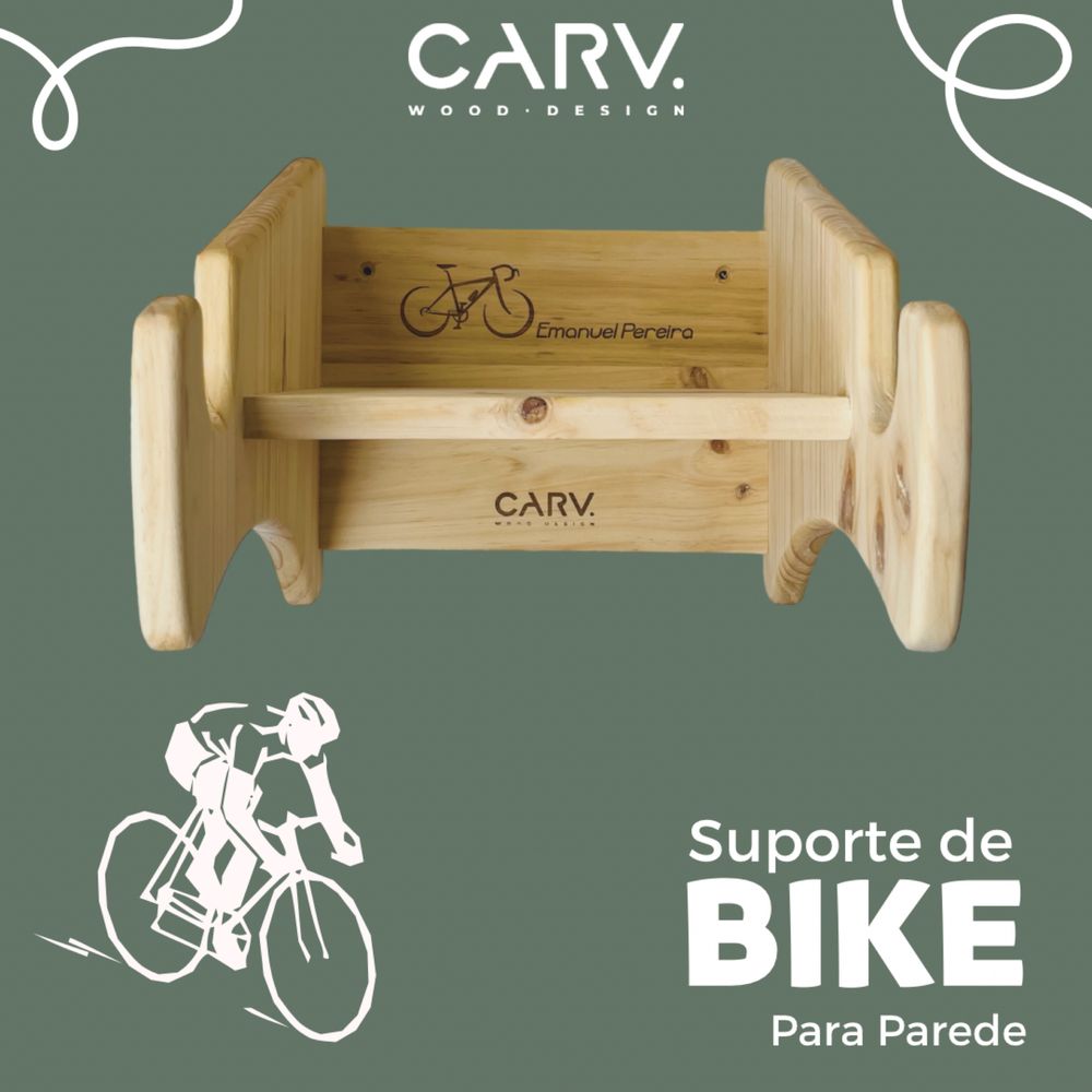 Suporte de Bike PERSONALIZADO