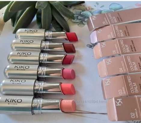 ОПТ KIKO MILANO Coloured Balm бальзам для губ 02/04/06/08