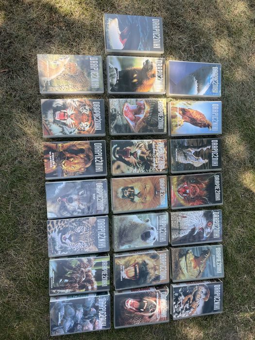 Seria kaset vhs drapieżniki