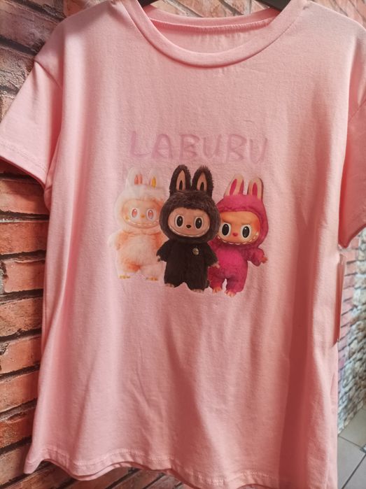 Wyprzedaż Koszulka Labubu morela 146 152