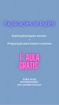 Explicações de Inglês