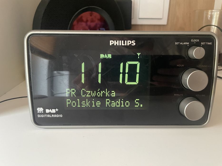 Plilips radiobudzik FM DAB
