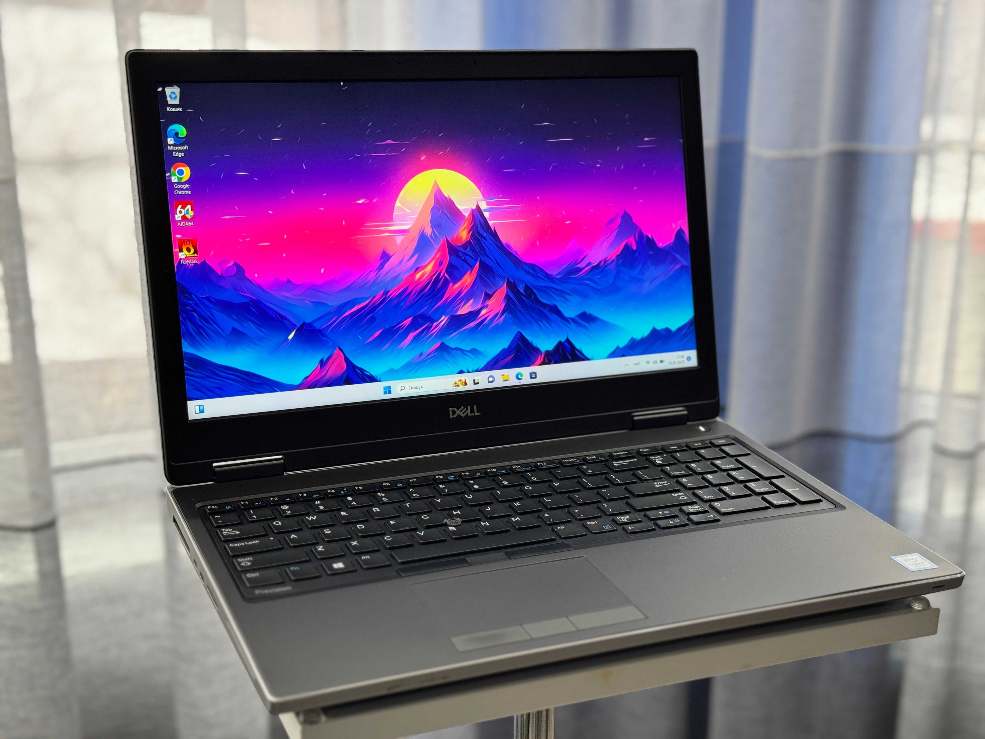 Ноутбук Dell Precision 7540 | i7-9850H RTX 3000 | RAM-32 SSD-512 | IPS