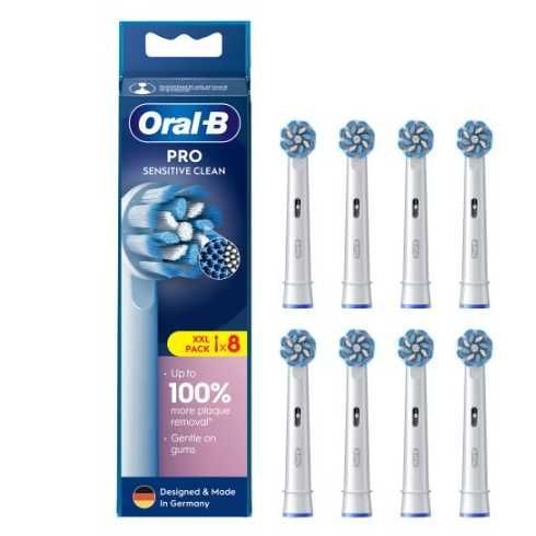 Końcówka do szczoteczki Oral-B Pro Sensitive Clean  8szt. NOWOŚC