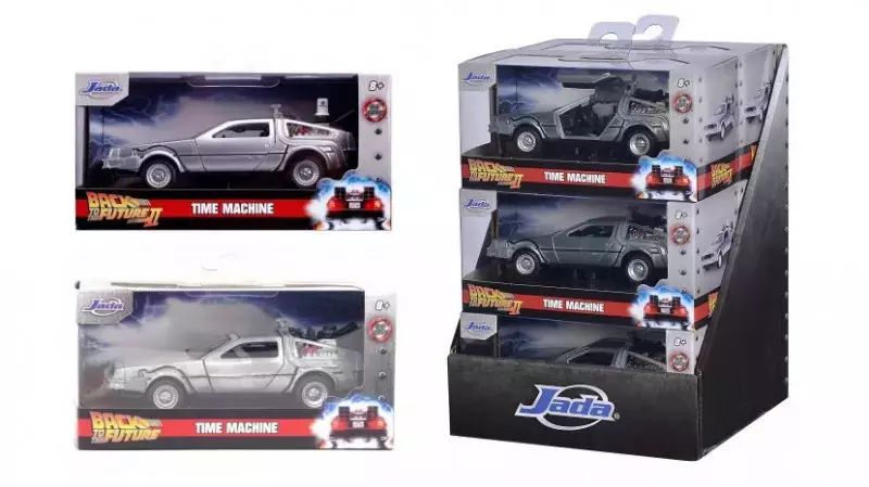 Pojazd Wehikuł czasu Powrót do przyszłości. Jada Toys
