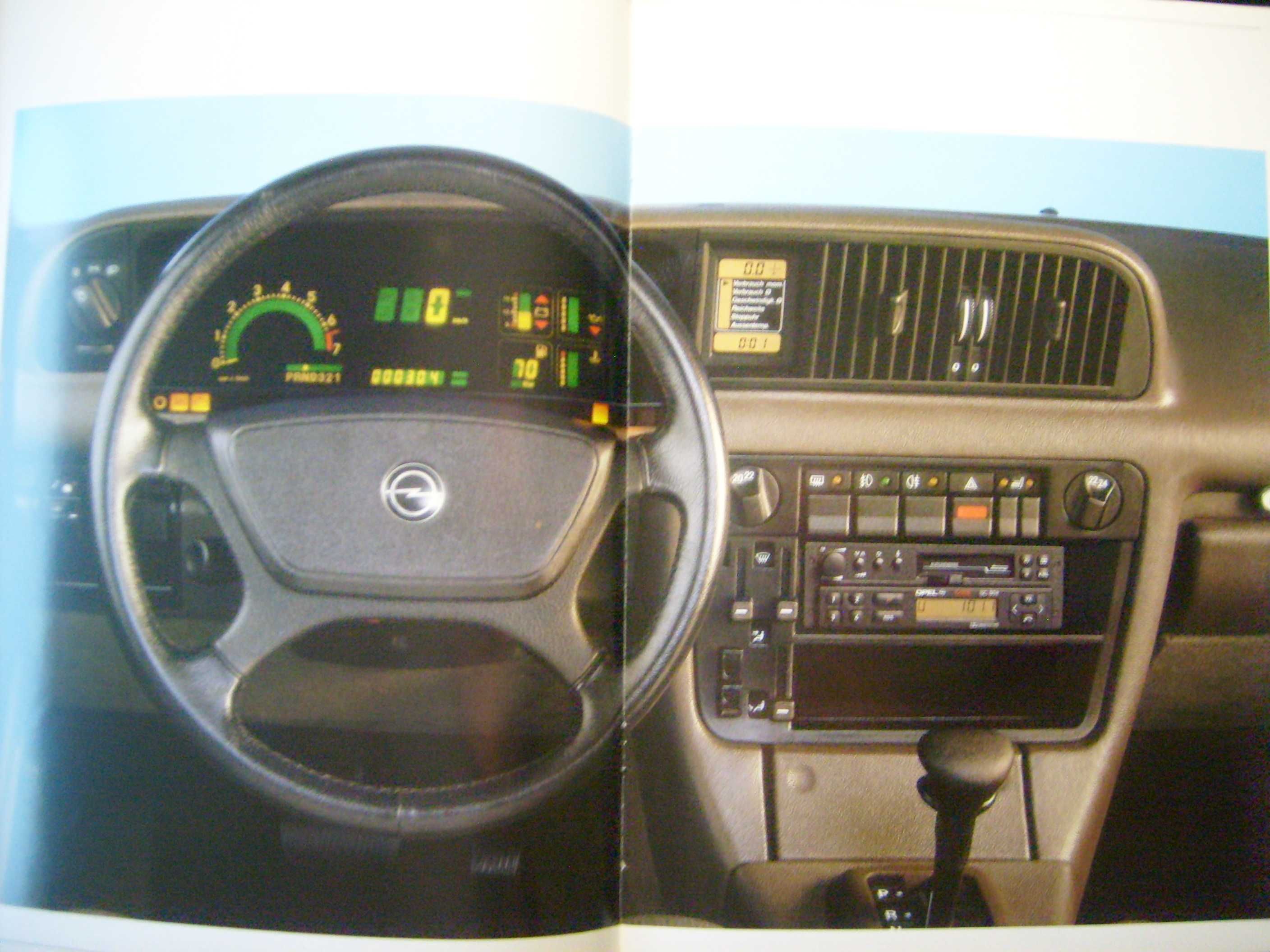 OPEL SENATOR 'B' 3.0i (156 / 177 KM) 1988 / prospekt 30 str.