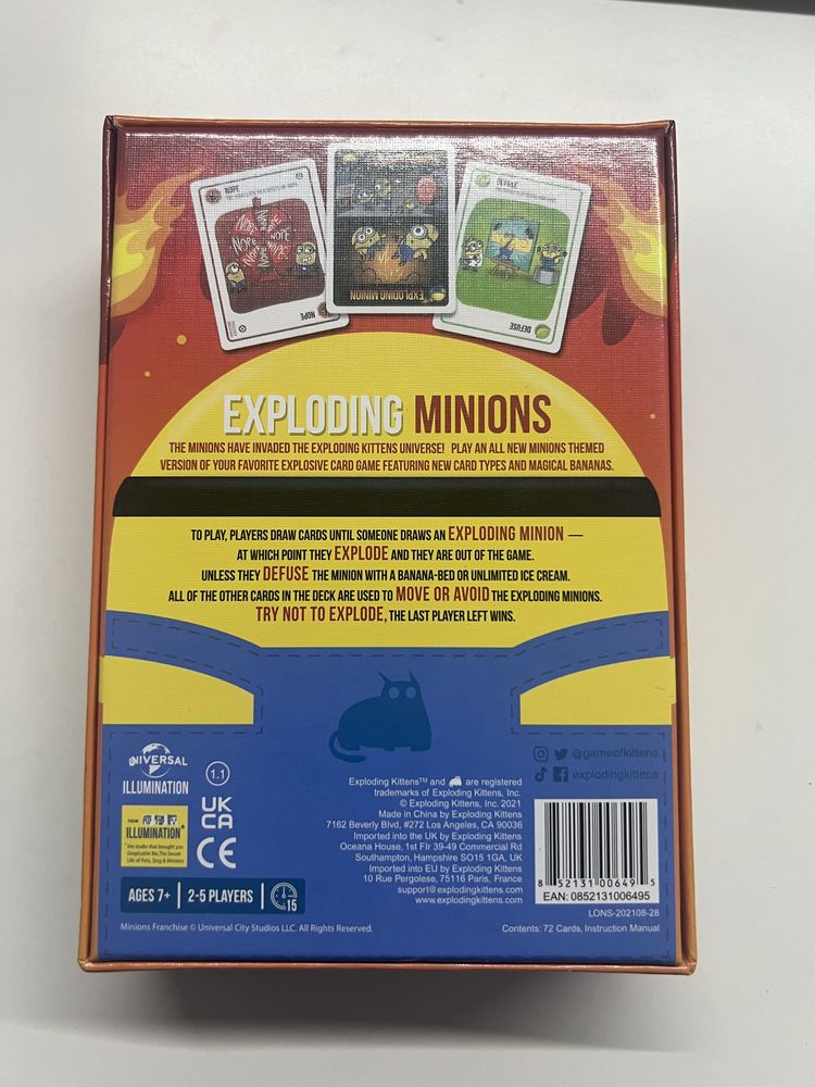 Jogo Exploding Minions