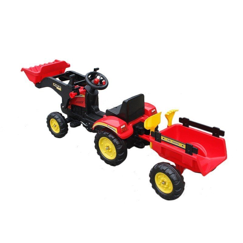 Gokart Traktor Z Przyczepką + Akcesoria