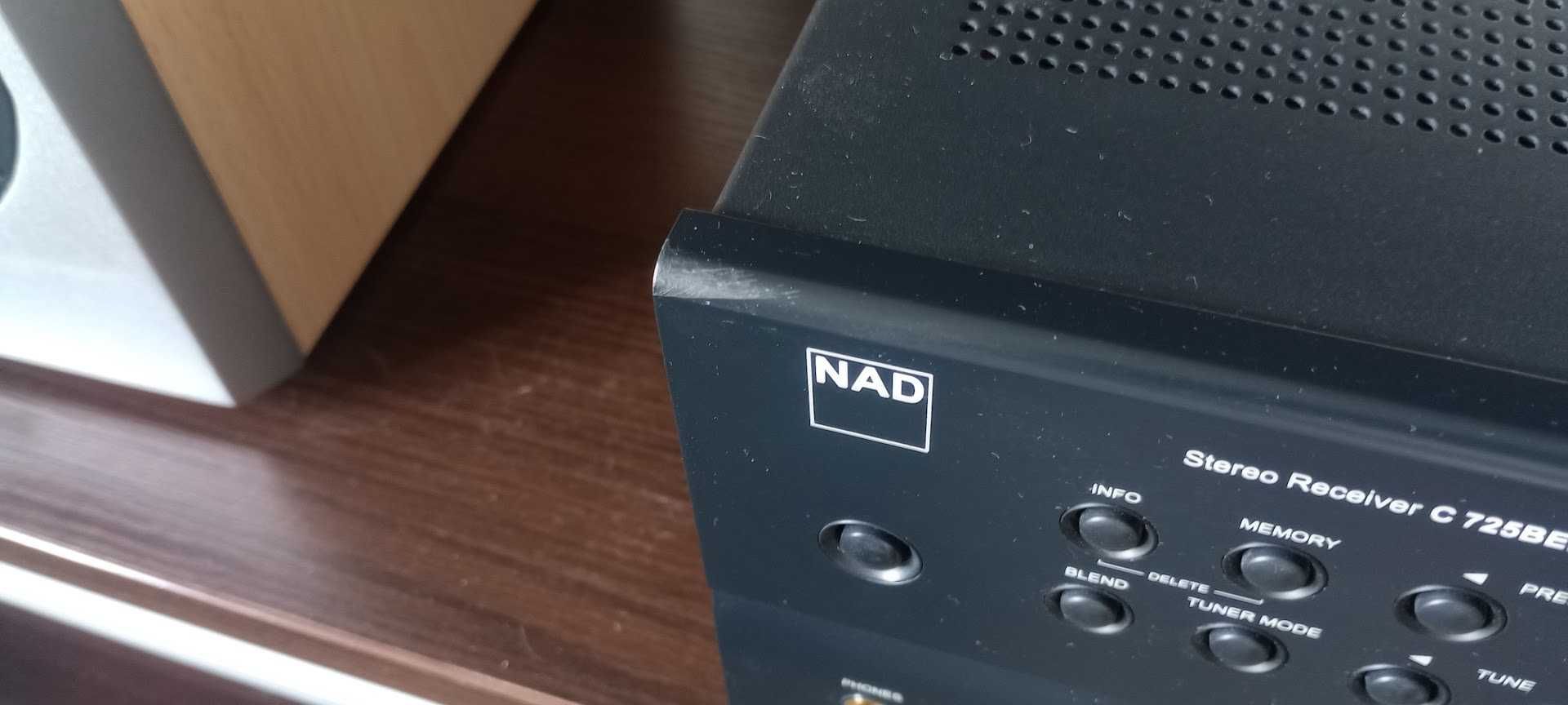 Amplituner NAD C725BEE bdb st. techniczny