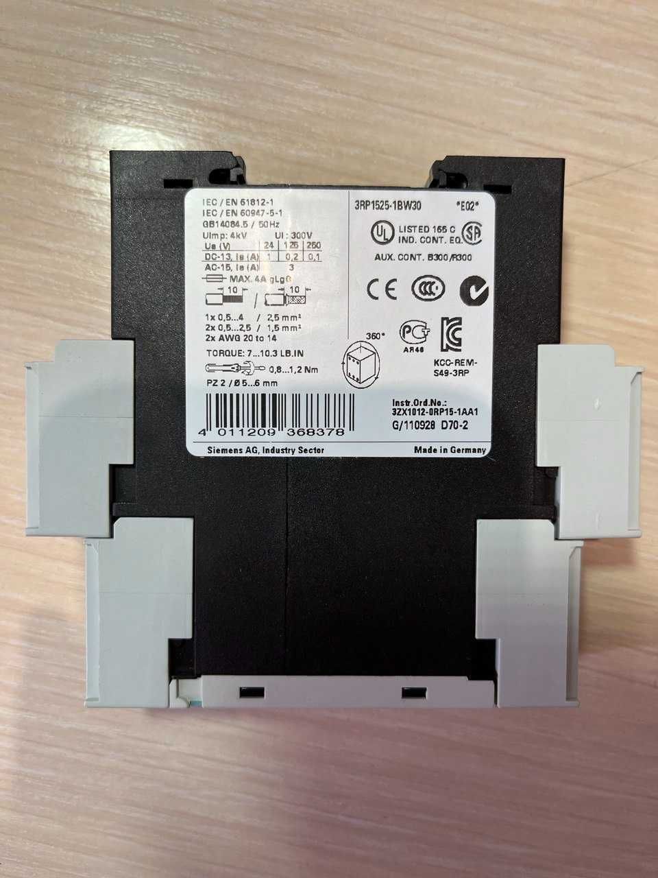 Реле часу Siemens sirius 3RP1525-1BW30