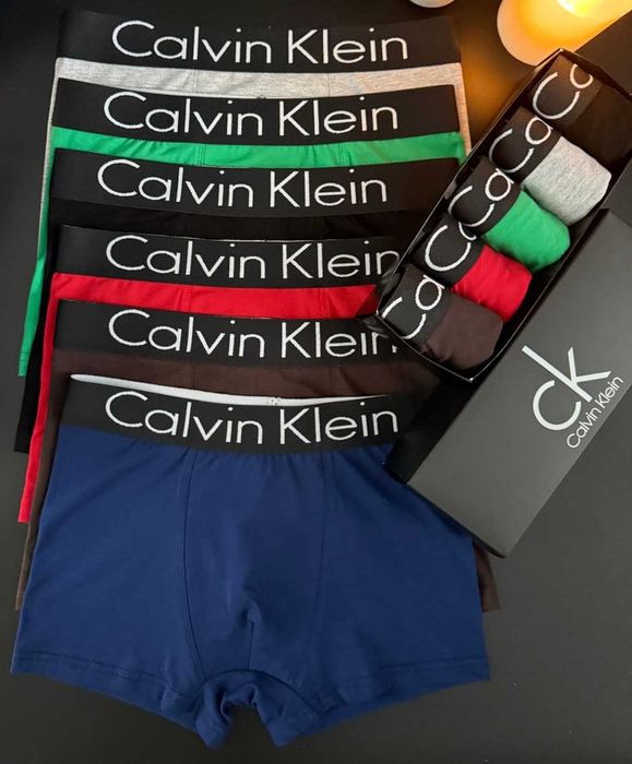 Чоловічі труси Calvin Klein серії Black. Боксери Келвін Кляйн