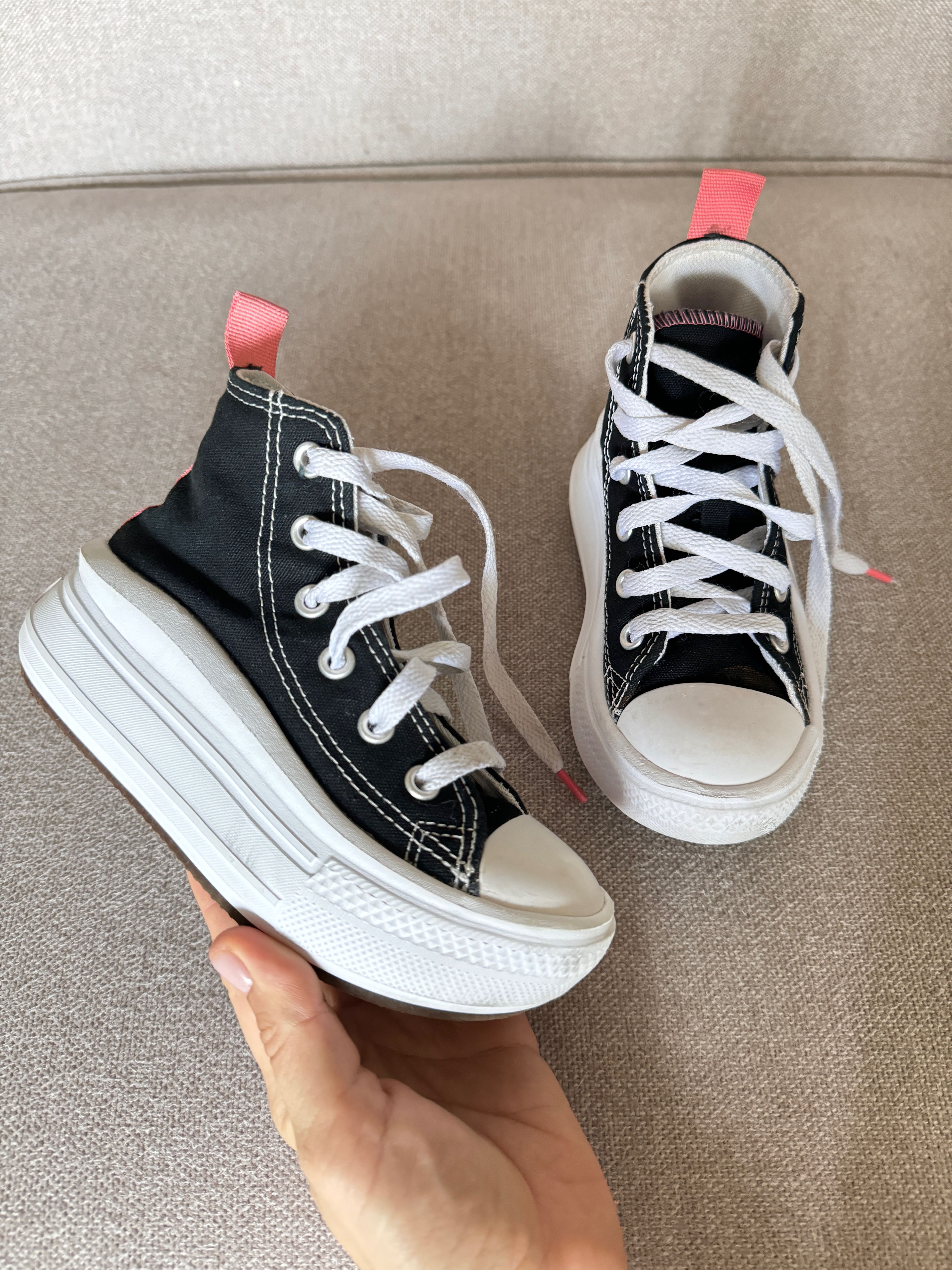 Дитячі Converse на платформі 27-28