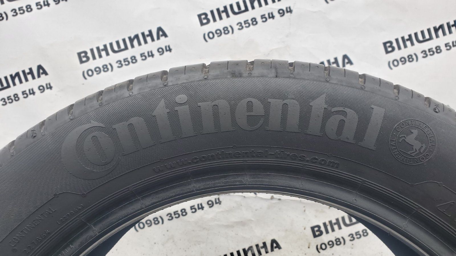 Шини 195/55 R 16 Continental ContiEcoContact 5. Пара. Колеса склад.