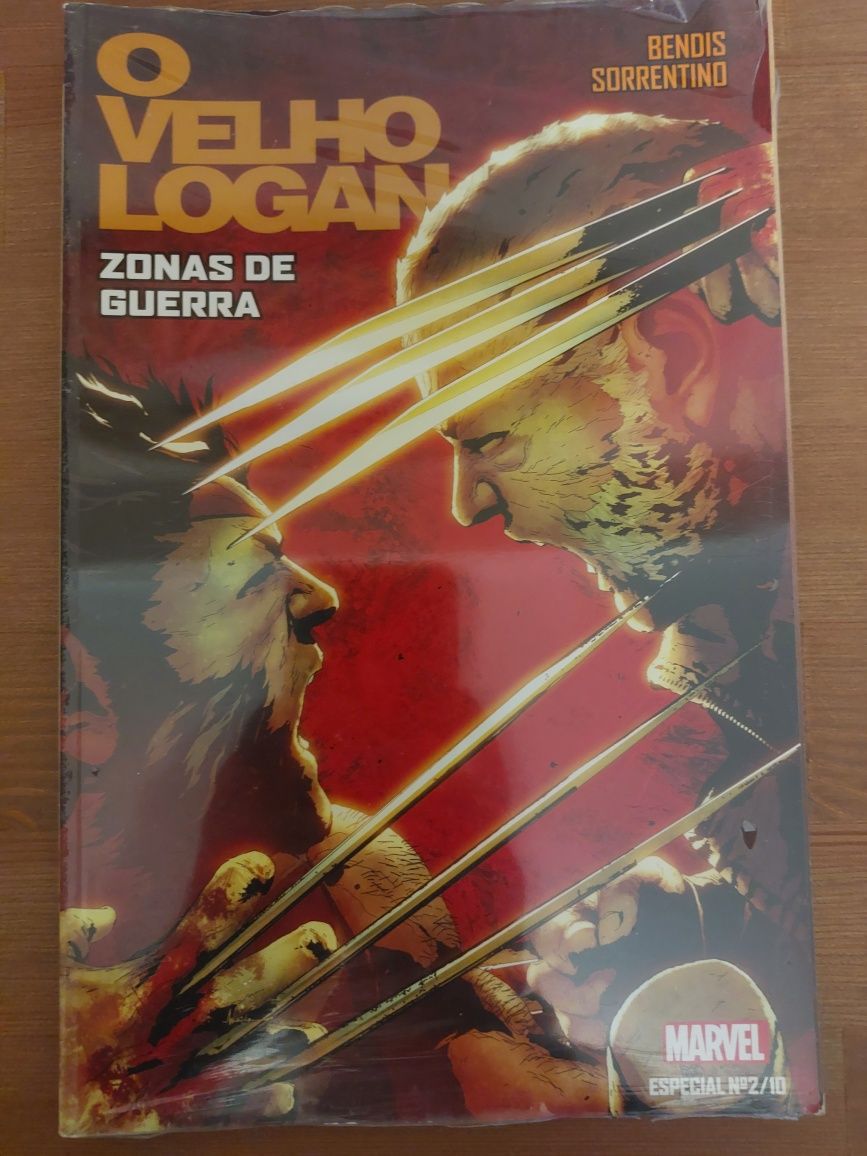 NOVO e SELADO - BD O Velho Logan Nº2 Ano 2017 - Zonas de Guerra