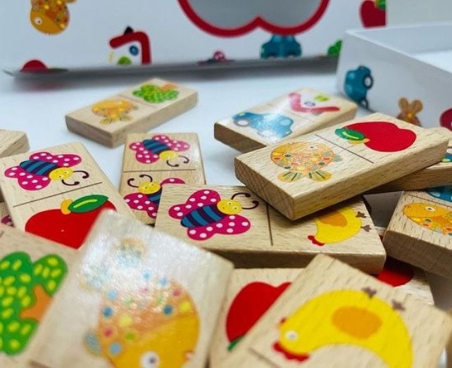 Доміно дитяче деревяне