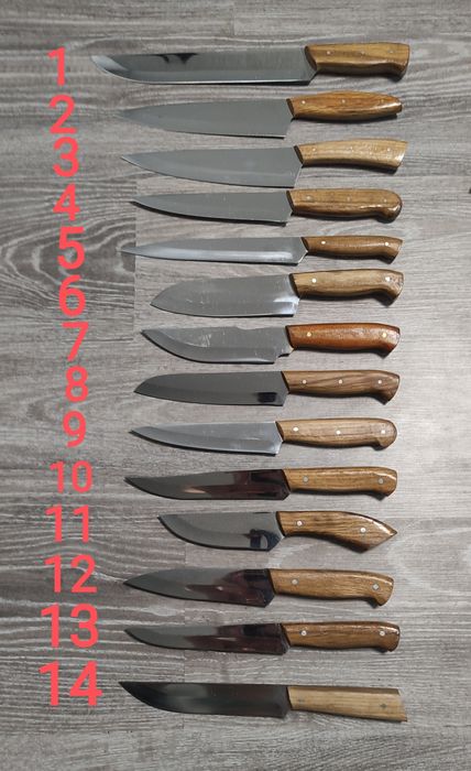 Шикарні довговічні ножі , сталь 40Х13, ручна робота ,  Україна