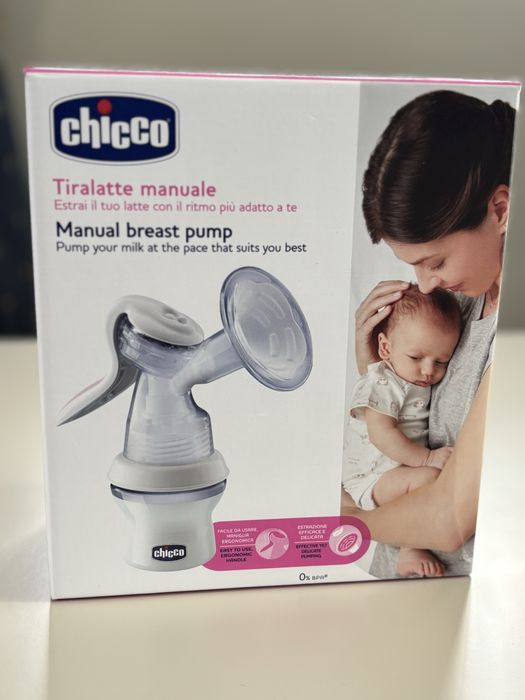 Bomba manual tira leite da Chicco