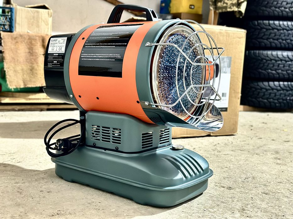Нова дизельна теплова пушка Eurom Sunblast 15 kW  (не термія)