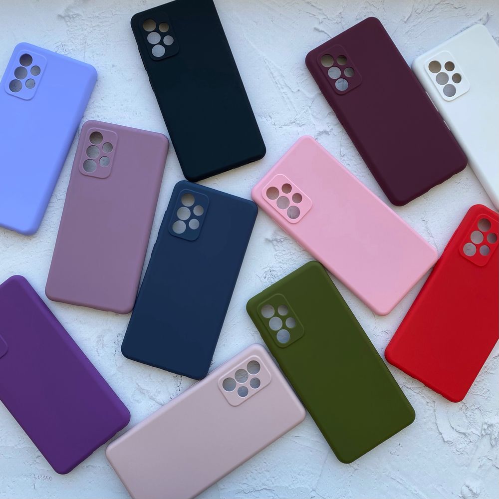 Чохол Silicone case ТОП якість Samsung A52 | Чехол Самсунг Гелекси А52