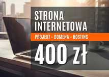 Projektowanie tworzenie stron internetowych : Tania strona internetowa