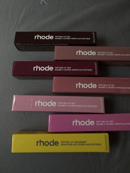 nowe błyszczyki rhode lip tint