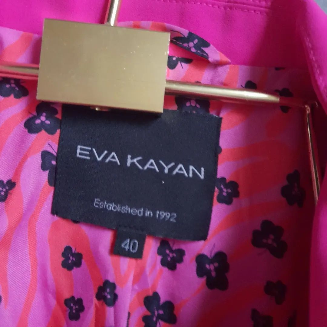 Eva kayan неймовірно стильный дорогий піджак жакет р 40 сток