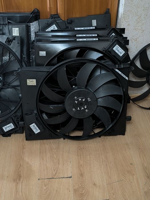 Вентилятор, деффузор, Крильчатка на MercedesW220W221W463W211W164W166