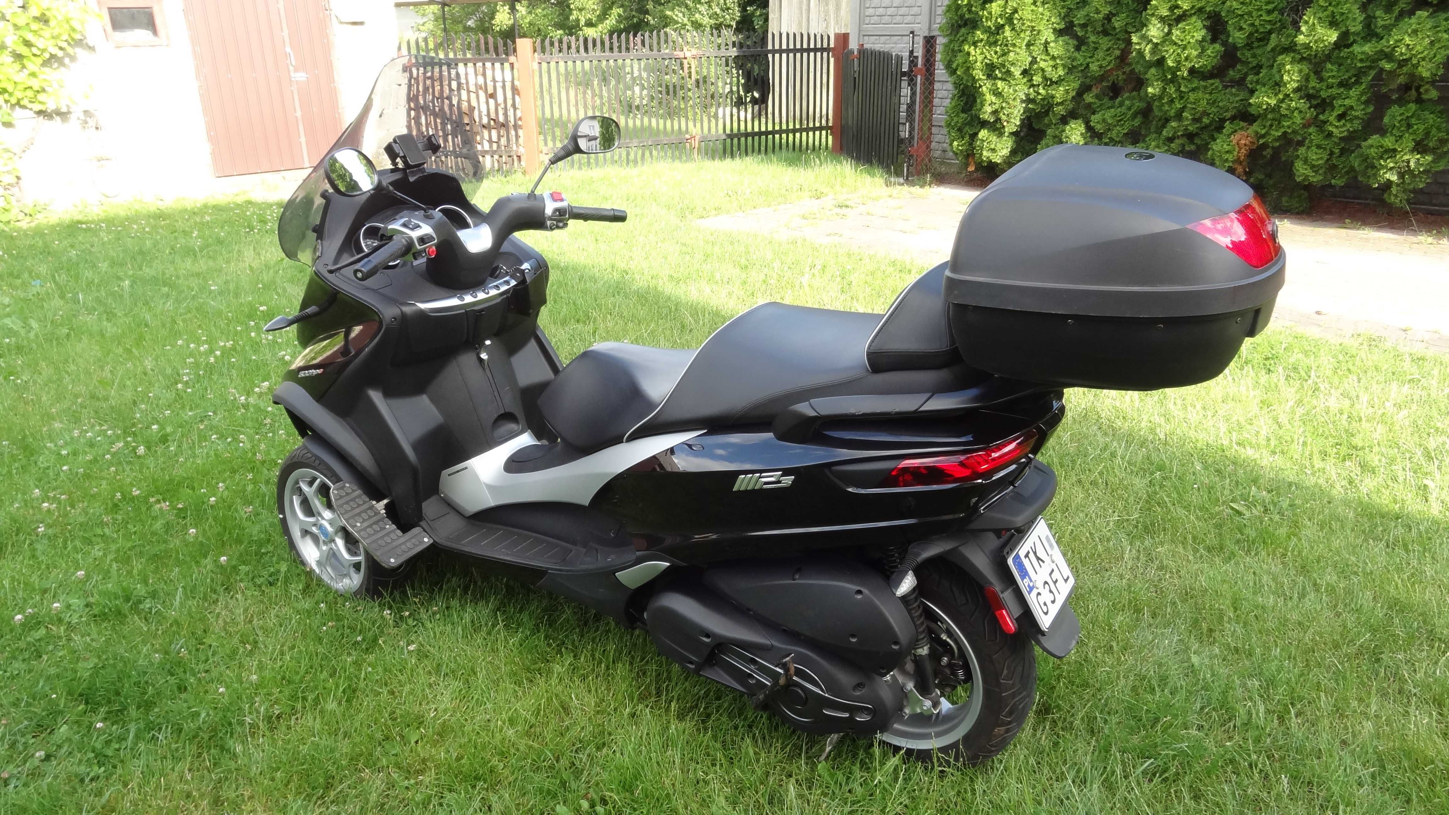 Piaggio MP3 500 LT HPE, niski przebieg 7300 km, rok produkcji 2019