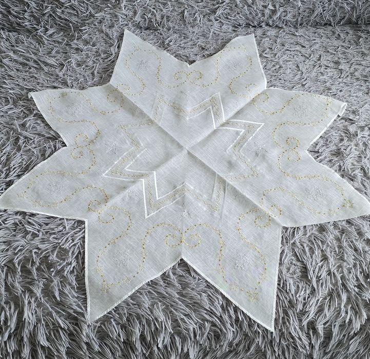 Serwetka gwiazda Boże Narodzenie