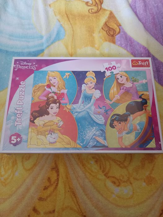 Disney Księżniczki - puzzle - 100 elementów