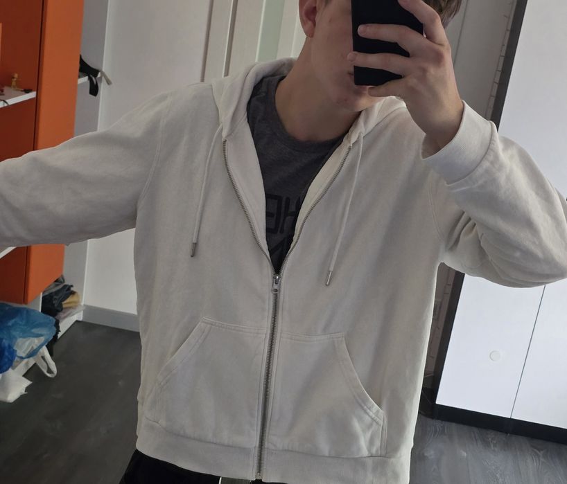 Гарна широка базова зіпка h&m baggy zip-hoodie sk8 y2k dc ск8 у2к дс