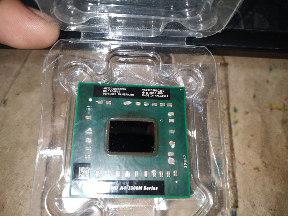 Процессор AMD A4-3300M 2500 MHz Socket FS1 на HP Pavilion g6