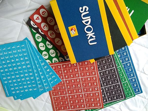 Игра Судоку новая полный комплект. Настольная игра Sudoku.